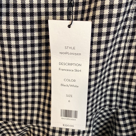 Veronica beard plaid skirt - Picture 3 of 5